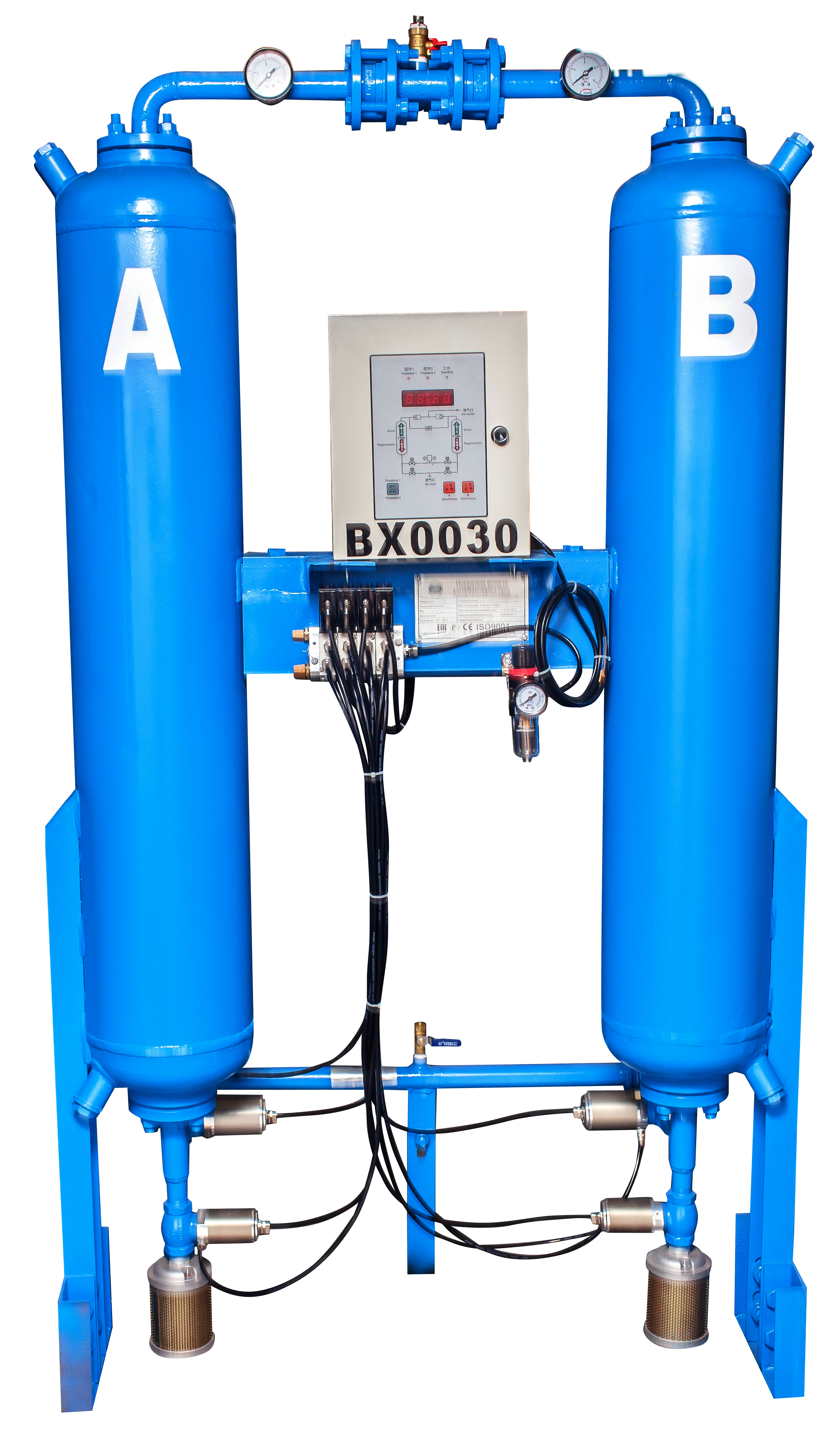 Осушитель воздуха адсорбционного типа Magnus BX0030-10 бар в Махачкале