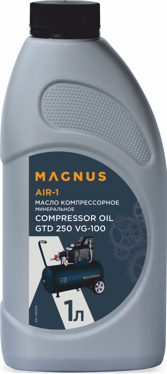 Масло компрессорное MAGNUS OIL COMPRESSOR-1, 1 л в Махачкале